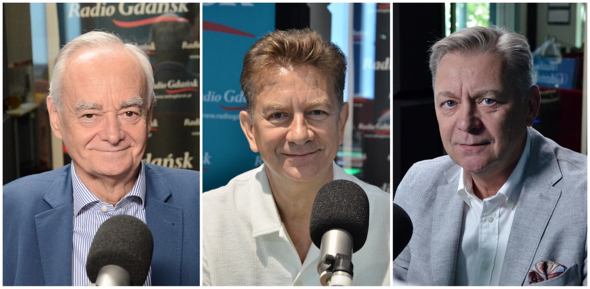 Zbigniew Canowiecki, Marek Theus, Roman Walasiński (fot. Radio Gdańsk)