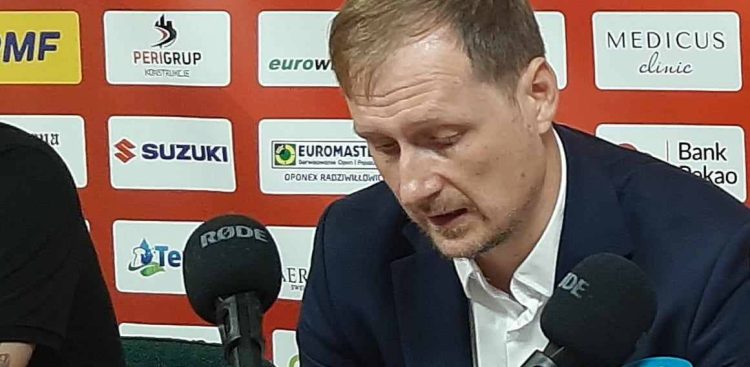 Mantas Cesnauskis, były trener drużyny Energa Icon Sea Czarni Słupsk (fot. plk.pl)