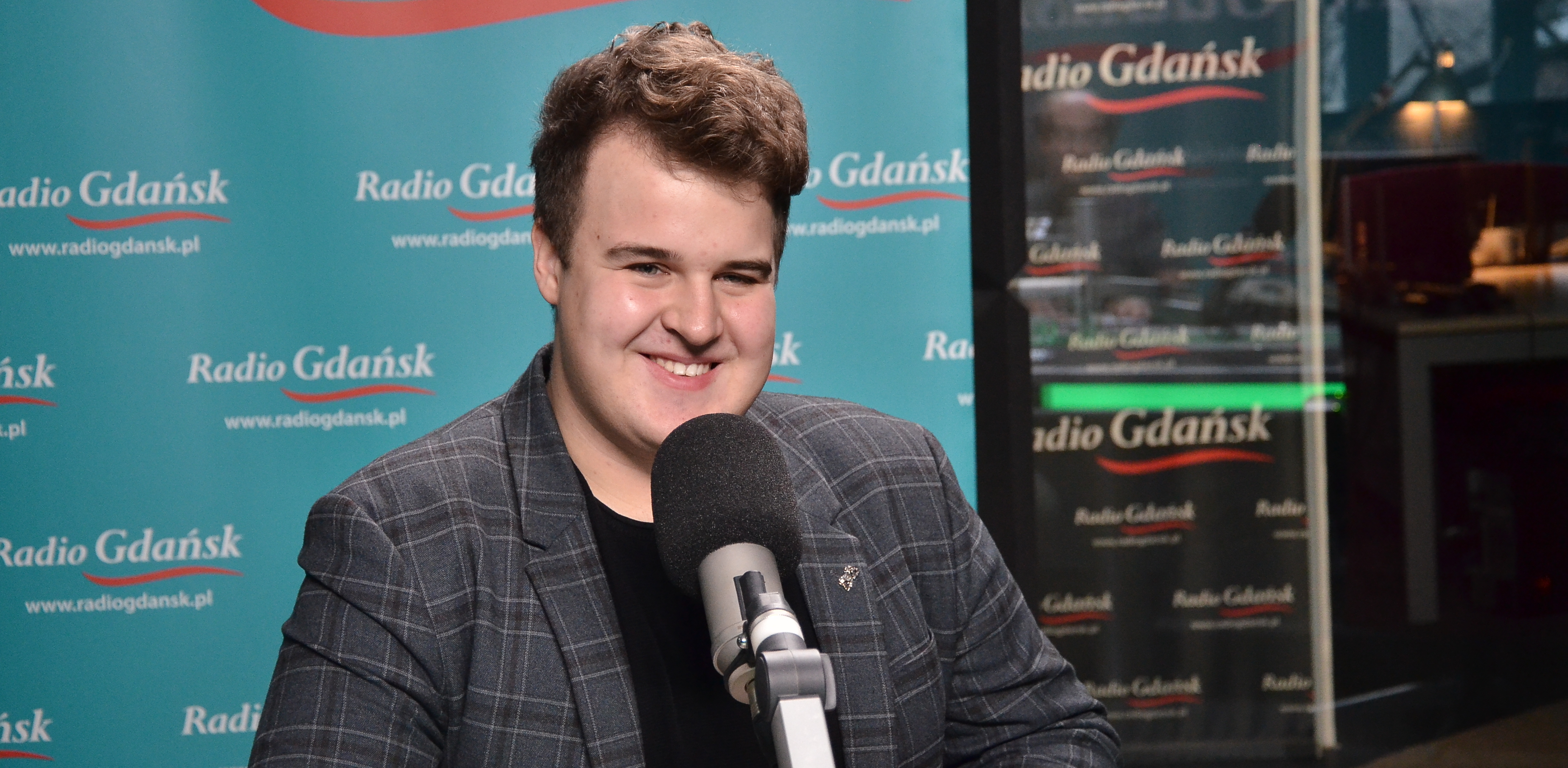 Oskar Stabno (Fot. Radio Gdańsk/Michał Pacześniak)