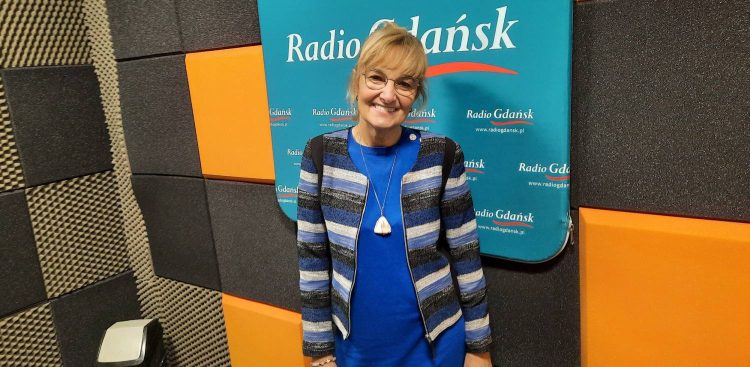 Pani Monika, gość audycji Ścieżki Wiary (fot. Radio Gdańsk/Anna Rębas)