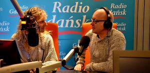 Patrycja Leonard-Pawluk i Włodzimierz Raszkiewicz (fot. Radio Gdańsk)