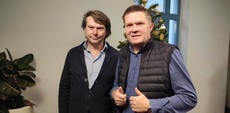 Piotr Janukowicz i Sławomir Siezieniewski (fot. Radio Gdańsk)