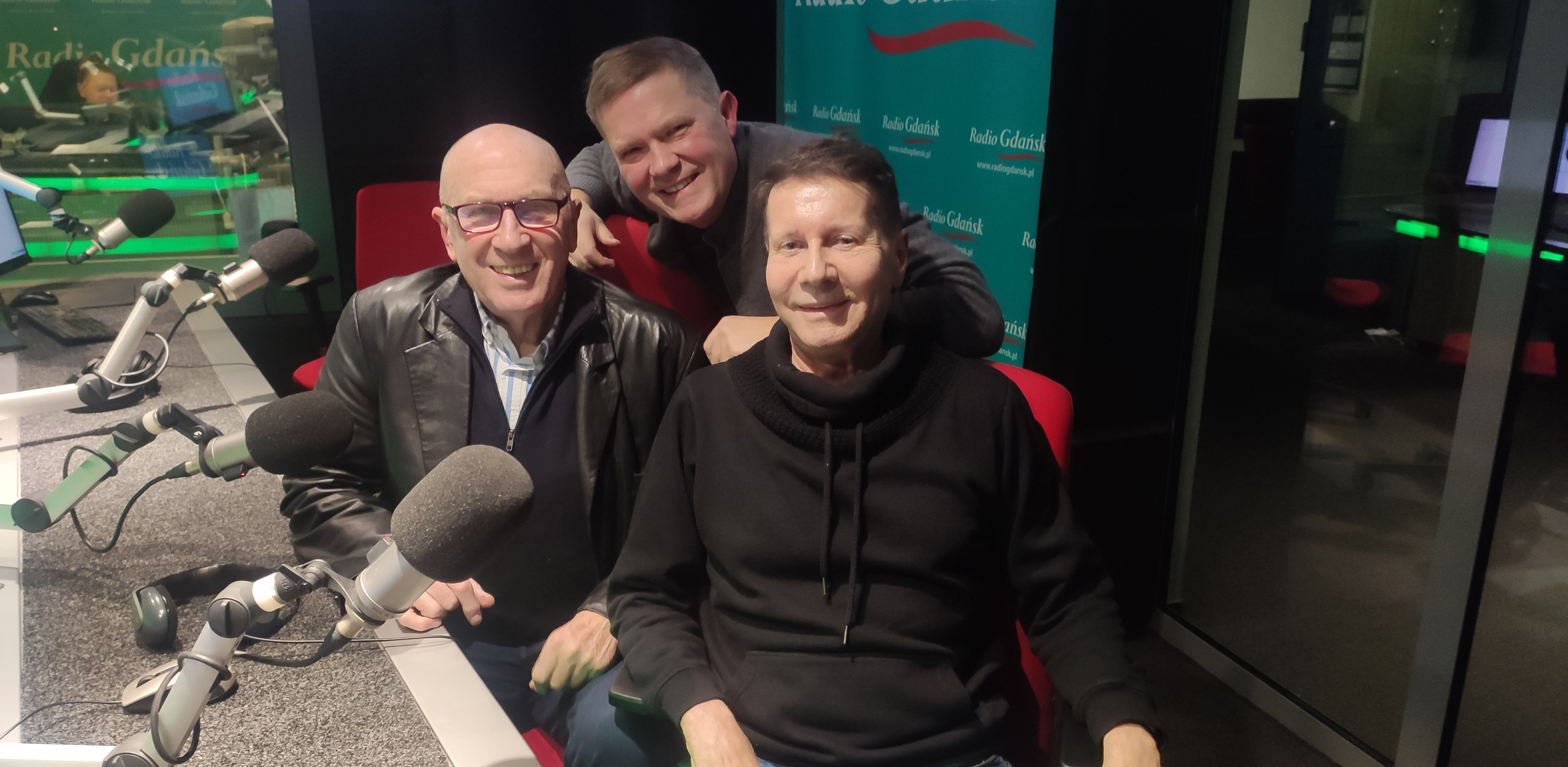 Audycja Sławomira Siezieniewskiego i Wojciecha Korzeniewskiego była poświęcona Marianowi Zacharewiczowi (Fot. Radio Gdańsk)