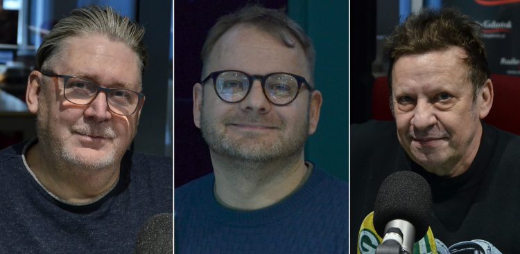 Michał Szulc, Michał Stąporek, Jarosław Janiszewski (Fot. Radio Gdańsk)