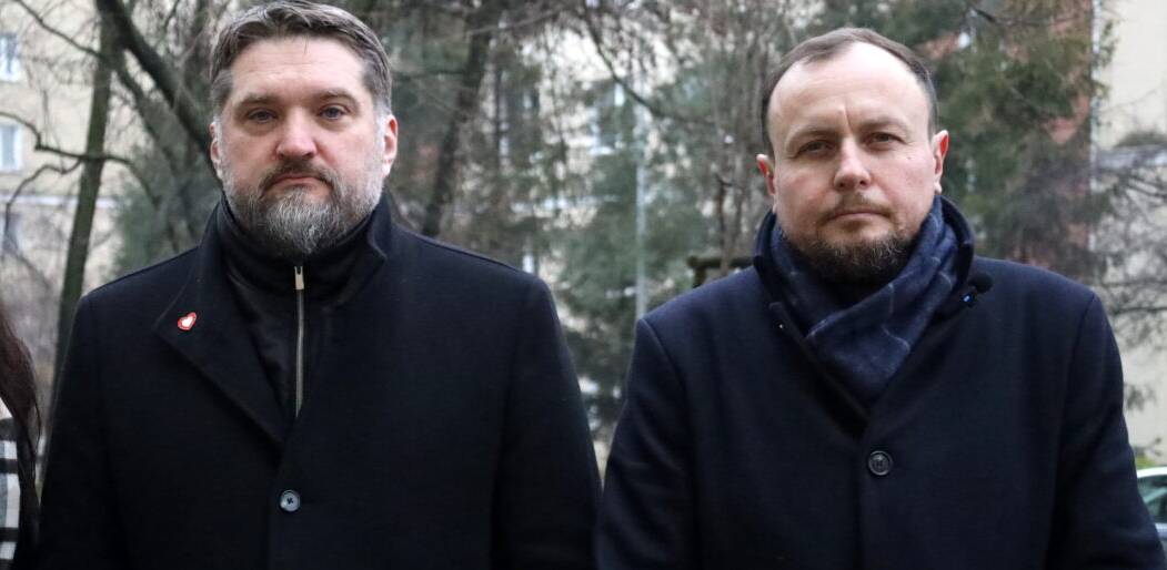 Od lewej: Tadeusz Szemiot, Mariusz Bzdęga (fot. Radio Gdańsk/Marcin Lange)