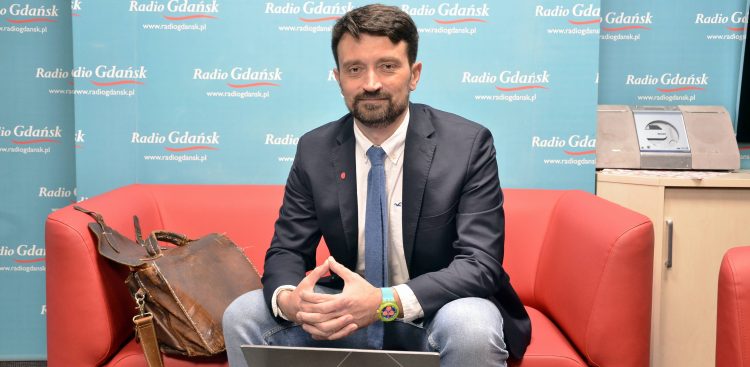Dr hab. Tomasz Marjański (fot. Radio Gdańsk/Adrian Kasprzycki)
