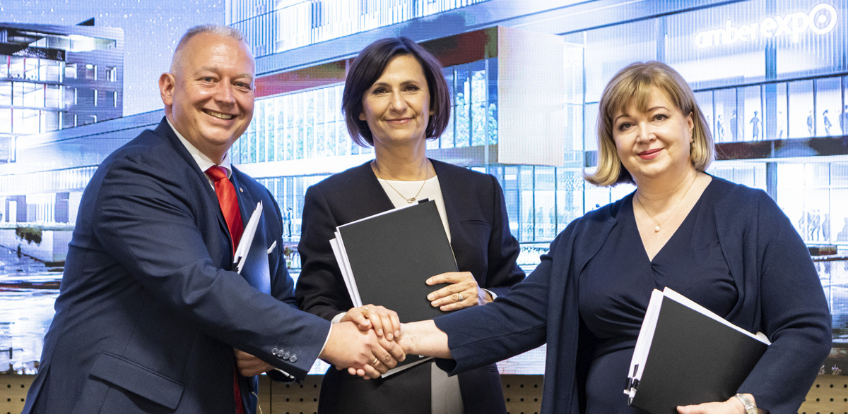 Powstanie nowa hala oraz hotel w kompleksie AMBEREXPO (fot. mat. pras.)