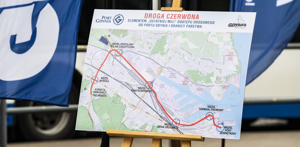 Pierwszy z trzech etapów Drogi Czerwonej ma być gotowy już w 2030 roku (fot. KFP/Anna Bobrowska)