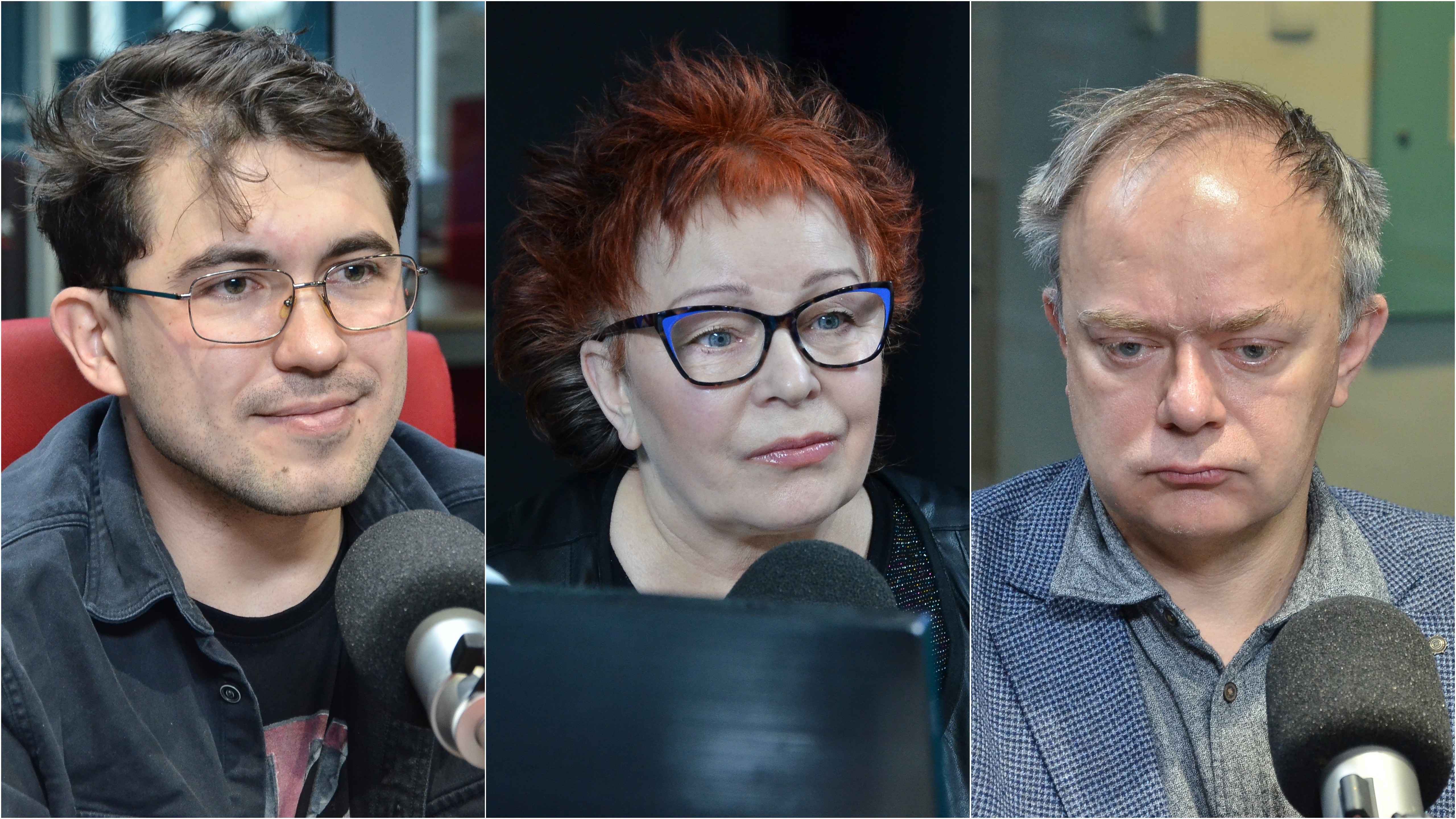 Rafał Mrowicki, Ryszarda Wojciechowska, prof. Piotr Uziębło (fot. Radio Gdańsk)