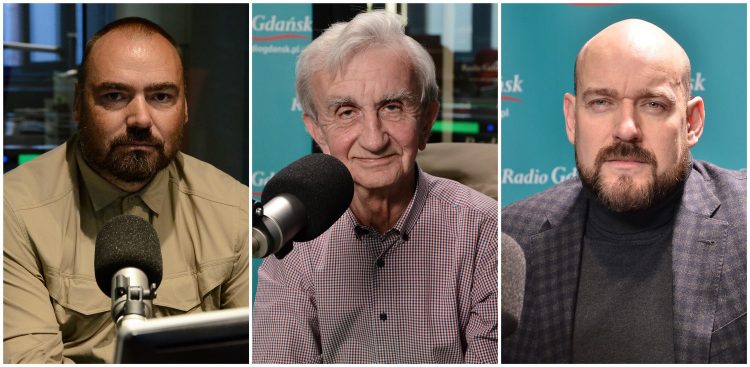 Maciej Krzesiński, Henryk Ćwikliński, Mateusz Kowalewski (fot. Radio Gdańsk)