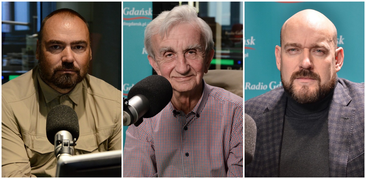 Maciej Krzesiński, Henryk Ćwikliński, Mateusz Kowalewski (fot. Radio Gdańsk)