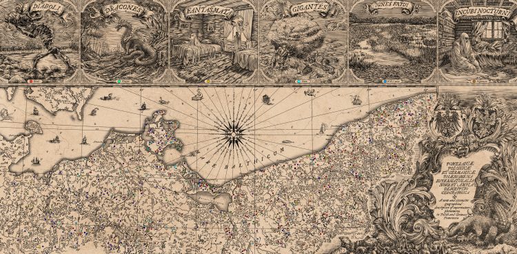 Do przygotowania mapy wykorzystano 600 lokacji (Graf. Journal of Maps)