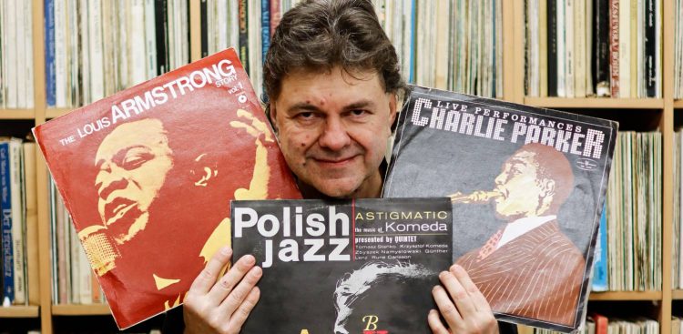 Marek Krukowski, zwycięzca wielu teleturniejów, w tym Wielkiej Gry (fot. Biblioteka Miejsko-Powiatowa w Kwidzynie)