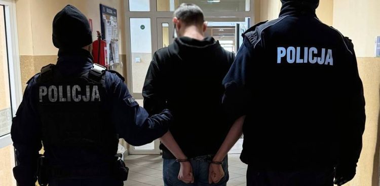 Zatrzymany w sprawie dot. obrotu narkotykami (fot. KMP w Gdańsku)