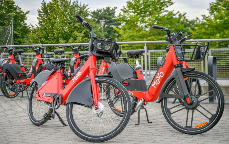 Rower metropolitalny Mevo cieszy się dużym zainteresowaniem (fot. KFP/Paweł Marcinko)