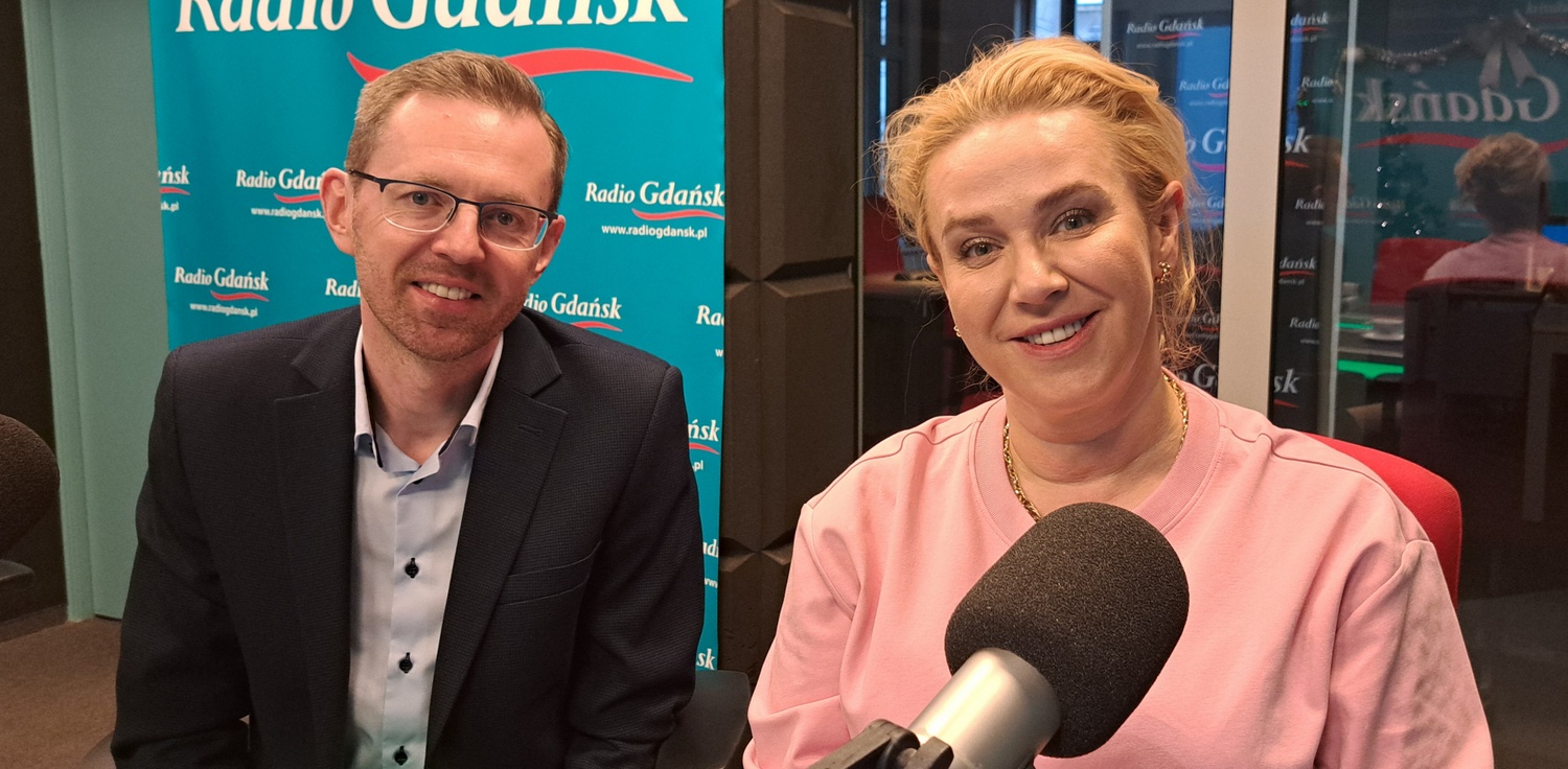 Prof. dr hab. Michał Pikuła i dr n. med. Karolina Kondej (fot. Radio Gdańsk/Joanna Matuszewska)