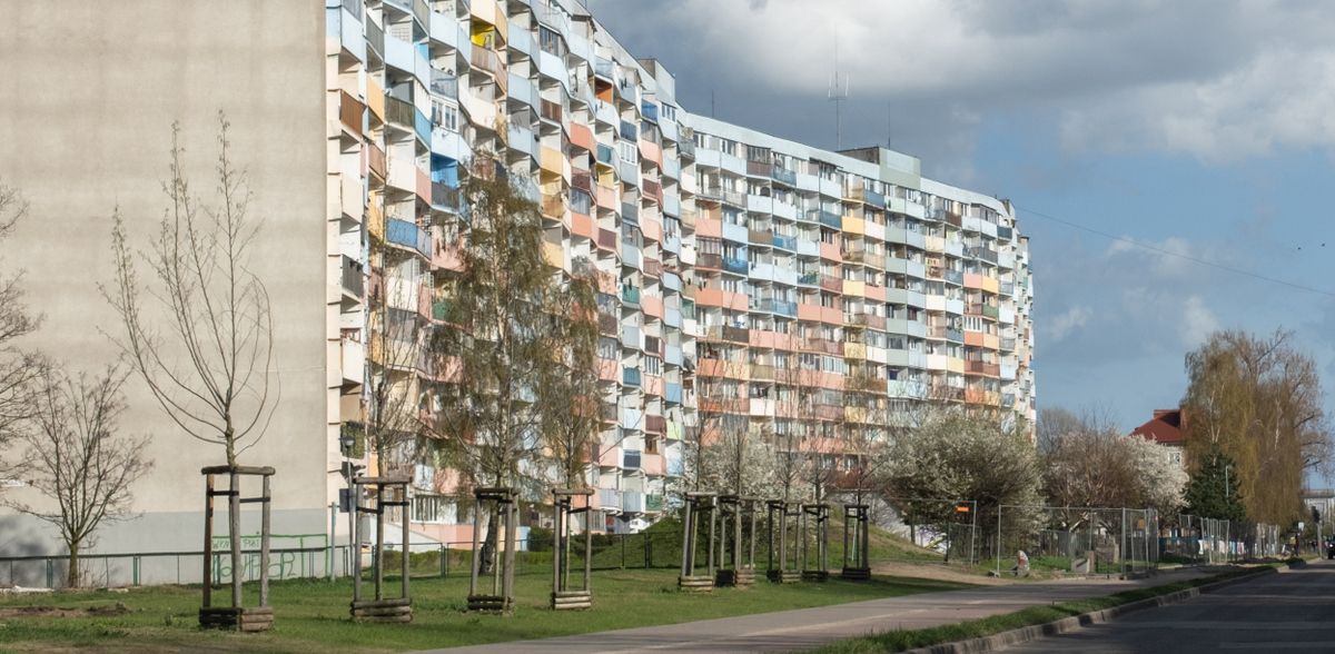 Falowiec przy ulicy Wyzwolenia w Nowym Porcie (fot. KFP/Anna Rezulak)