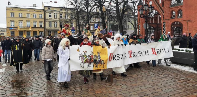 Orszak Trzech Króli w Słupsku (fot. Radio Gdańsk/Przemysław Woś)