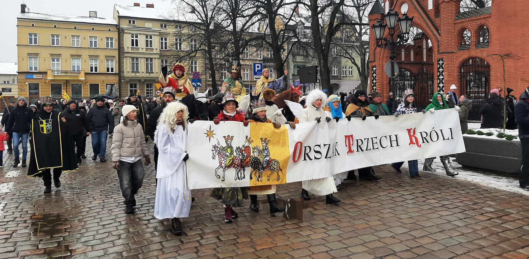 Orszak Trzech Króli w Słupsku (fot. Radio Gdańsk/Przemysław Woś)