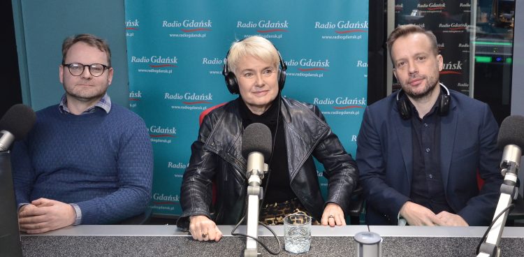 Michał Stąporek, Dorota Sobieniecka, Piotr Olejarczyk (Fot. Radio Gdańsk/Adrian Kasprzycki)