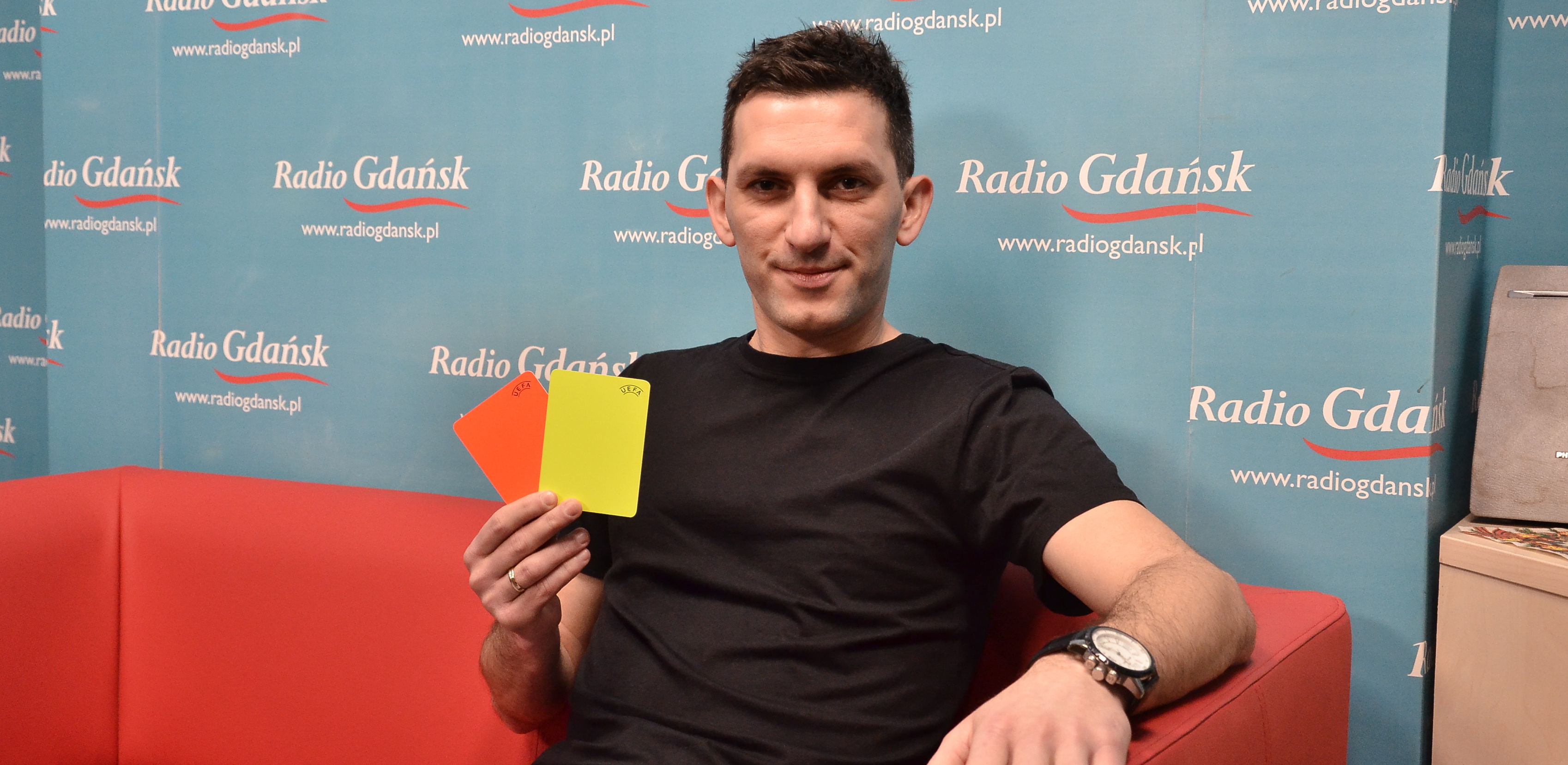 Damian Kos (fot. Radio Gdańsk/Artur Maszota)