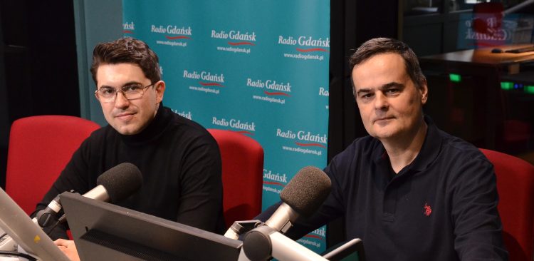 Rafał Mrowicki i Krzysztof Katka (fot. Radio Gdańsk/Adrian Kasprzycki)