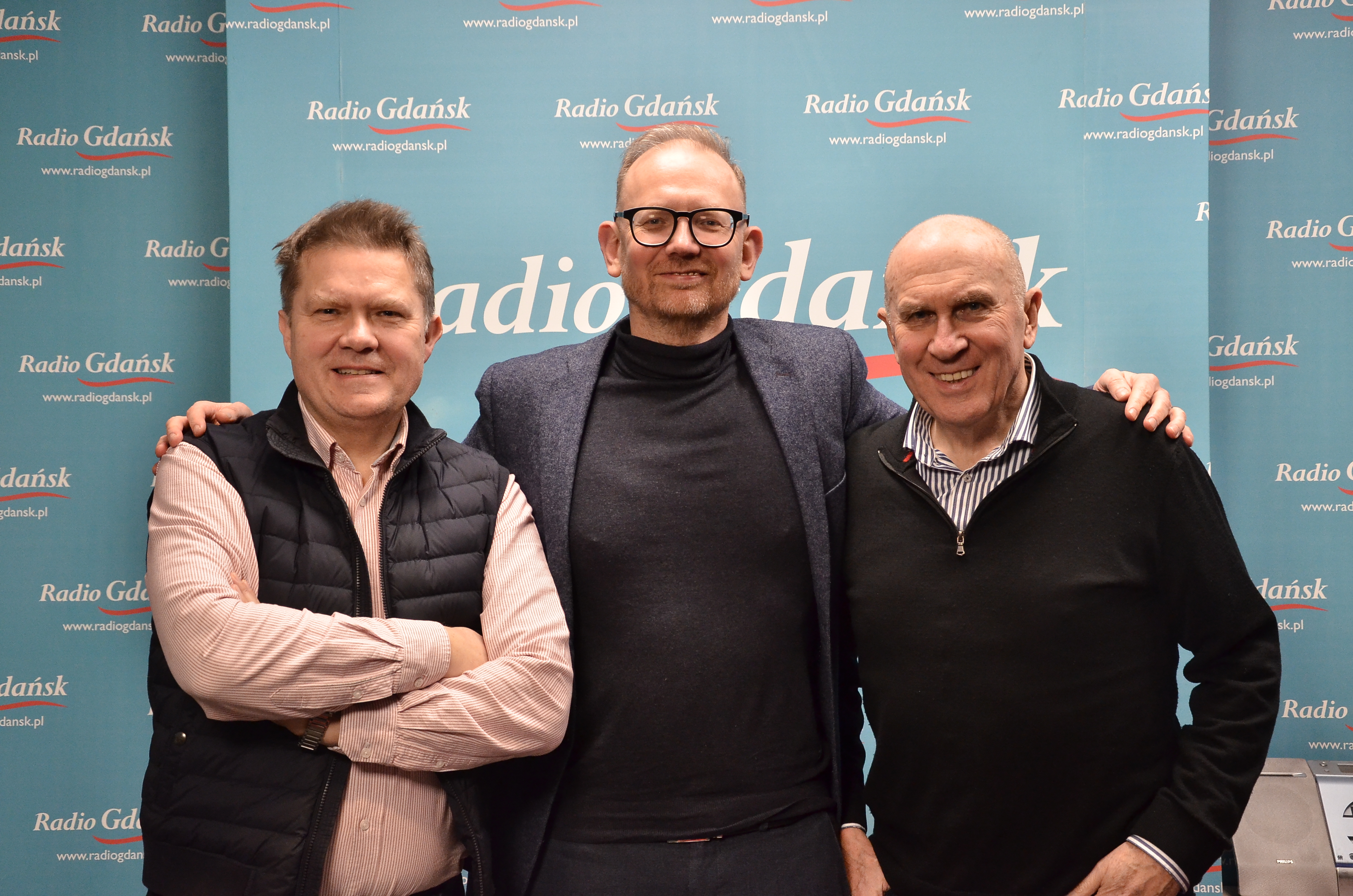 Sławomir Siezieniewski, Kris Górski, Wojciech Korzeniewski (fot. Radio Gdańsk)