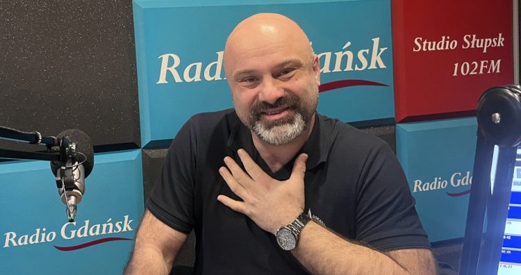 Grzegorz Załupka, prezes Fundacji Róża Wiatrów (fot. Radio Gdańsk/Joanna Merecka-Łotysz)