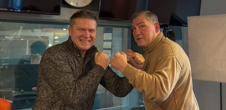 Sławomir Siezieniewski, Dariusz Tiger Michalczewski (fot. Radio Gdańsk)