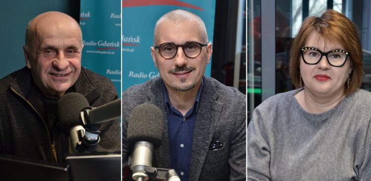 Jacek Michałowski, Tomasz Smorgowicz, Aleksandra Harasiuk (Fot. Radio Gdańsk)