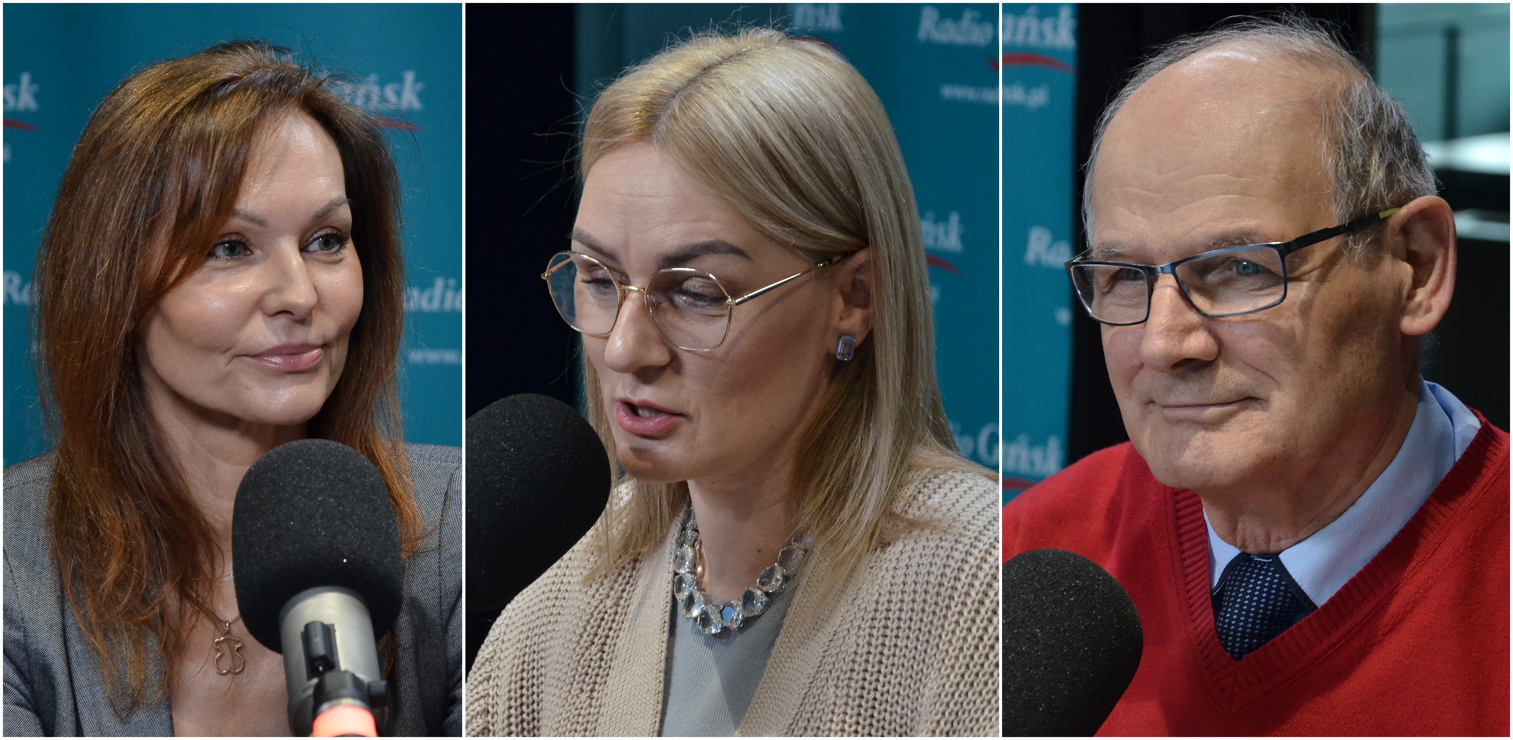 Joanna Bojarska, Ewa Nawarro Mora, Zbigniew Jarecki (Fot. Radio Gdańsk)