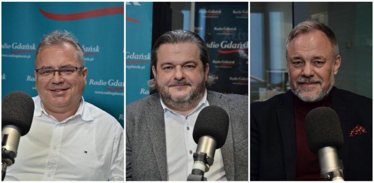 Piotr Górski, Paweł Orłowski i Ireneusz Osiński (fot. Radio Gdańsk)