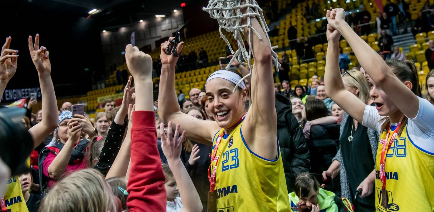 Mecz Orlen Basket Ligi Kobiet. VBW Arka Gdynia - Ślęza Wrocław. Na zdjęciu Marissa Kastanek - 16.03.2024 r. (fot. Maciej Czarniak / KFP / Trojmiasto.pl)