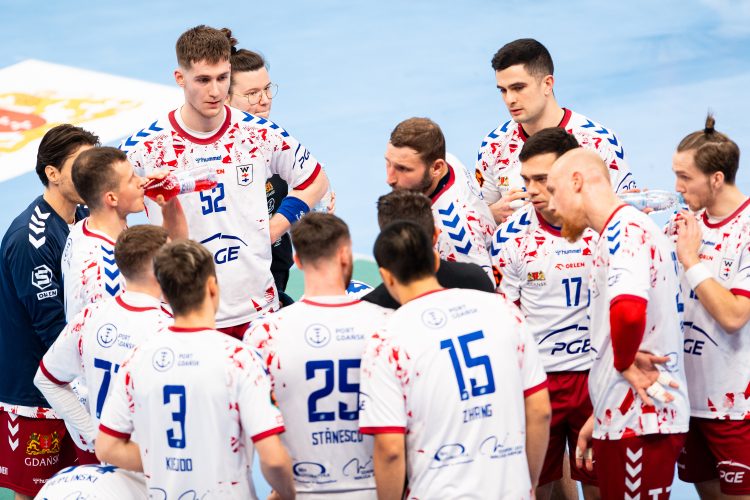 Piłkarze ręczni PGE Wybrzeże Gdańsk (fot. Mateusz Słodowski / Trojmiasto.pl/ KFP)