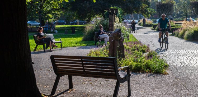 Placu im. Dariusza Kobzdeja w Gdańsku. 03.09.2024 r. (fot. Konrad Kosycarz / KFP)