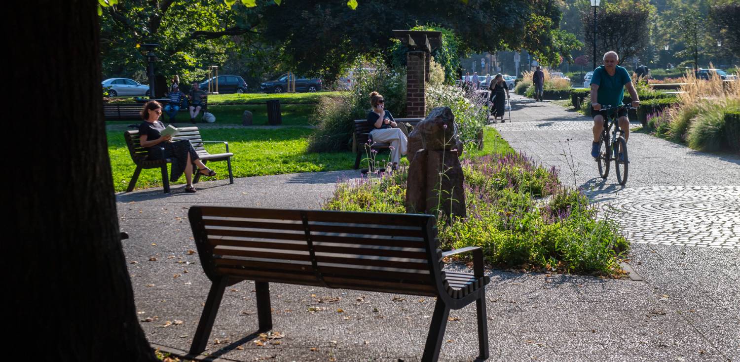 Placu im. Dariusza Kobzdeja w Gdańsku. 03.09.2024 r. (fot. Konrad Kosycarz / KFP)