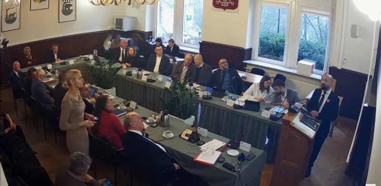 Rada Powiatu Kościerskiego (fot. Radio Gdańsk/Grzegorz Armatowski)