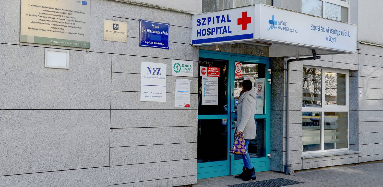 Zdjęcie archiwalne. Szpital św. Wincentego a Paulo (fot. Andrzej J. Gojke / KFP)