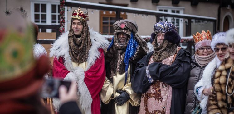 Gdańsk. Orszak Trzech Króli - 6.01.2024 r. (fot. Krzysztof Mystkowski / KFP)