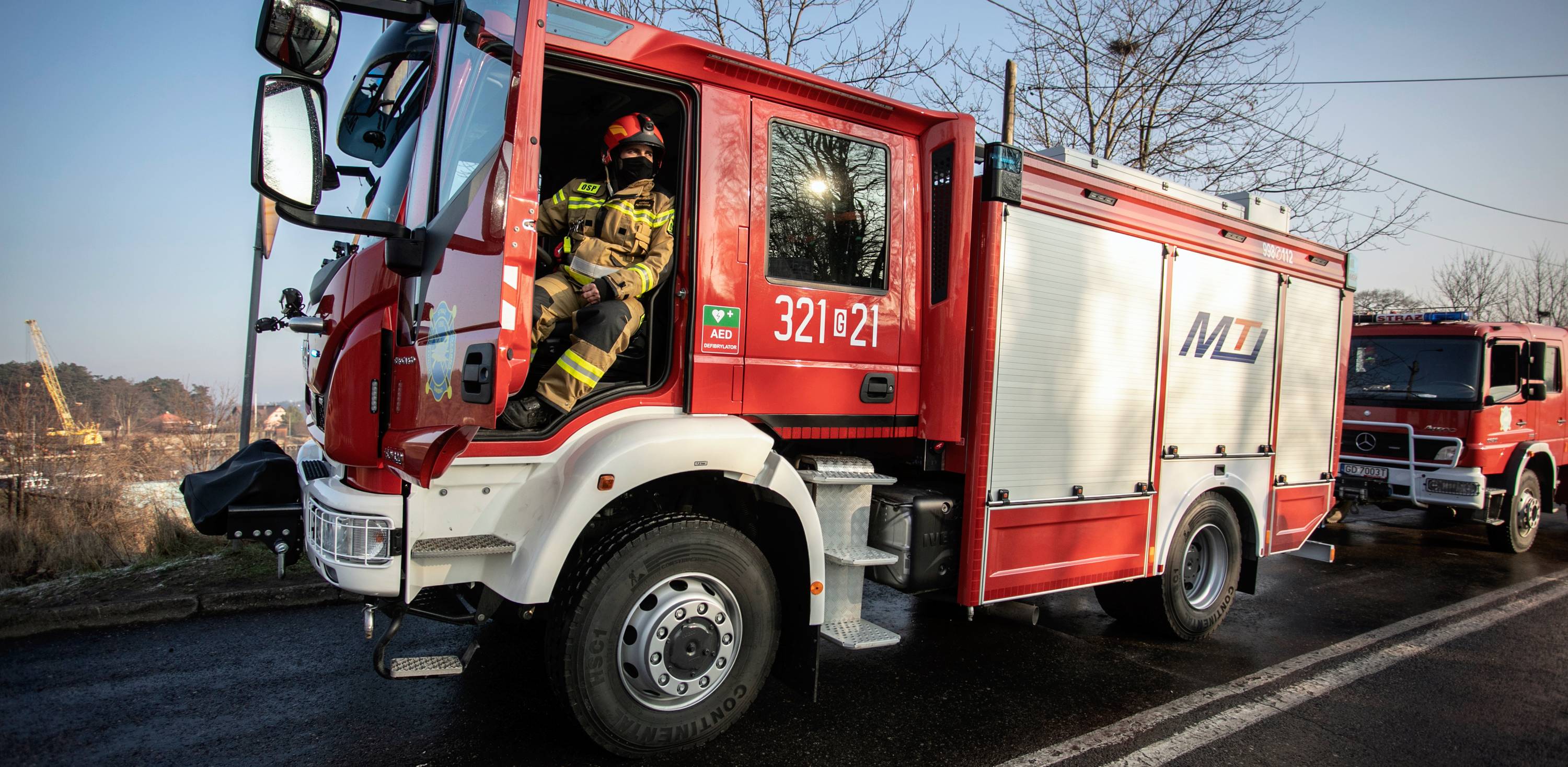 Zdjęcie archiwalne. Wóz strażacki (fot. Krzysztof Mystkowski/KFP)