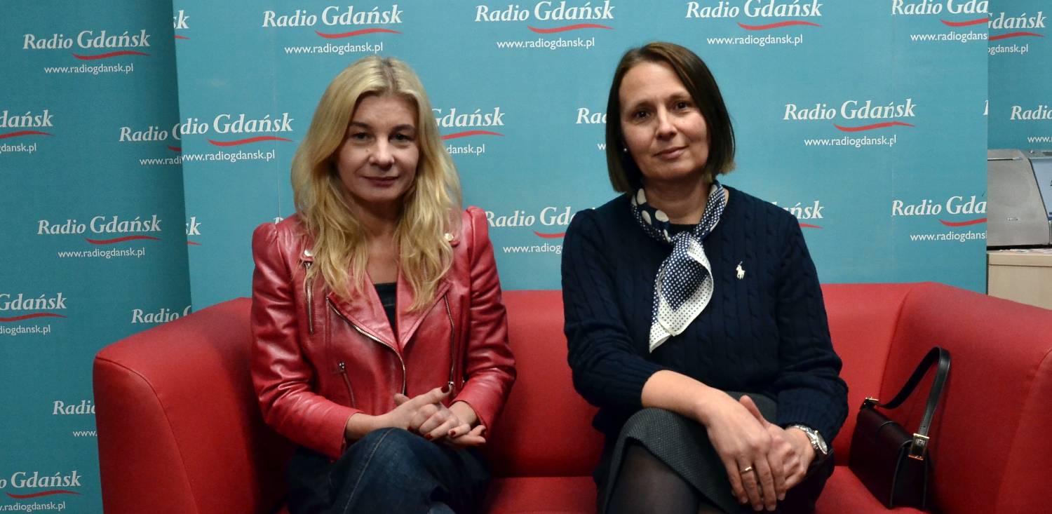 dr Agnieszka Tomasik i dr Ewa Szymczak (fot. Radio Gdańsk/Piotr Puchalski)