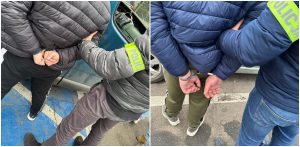 Zatrzymani po obławie prawdopodobni sprawcy napadu na sklep w powiecie kartuskim (fot. KWP w Gdańsku)