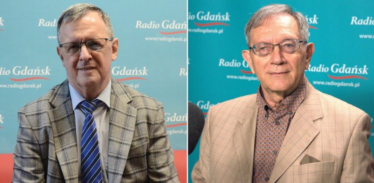 Ireneusz Karaśkiewicz i prof. Marek Grzybowski (fot. Radio Gdańsk)