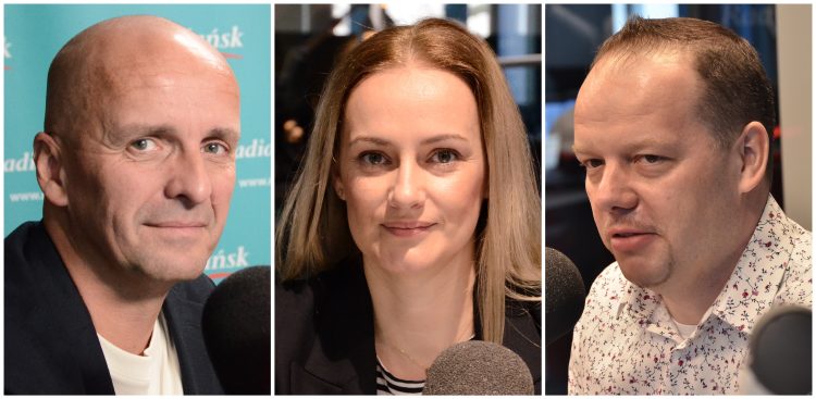 Piotr Ciechowicz, Joanna Ryngwelska i Szczepan Sakowicz (fot. Radio Gdańsk)