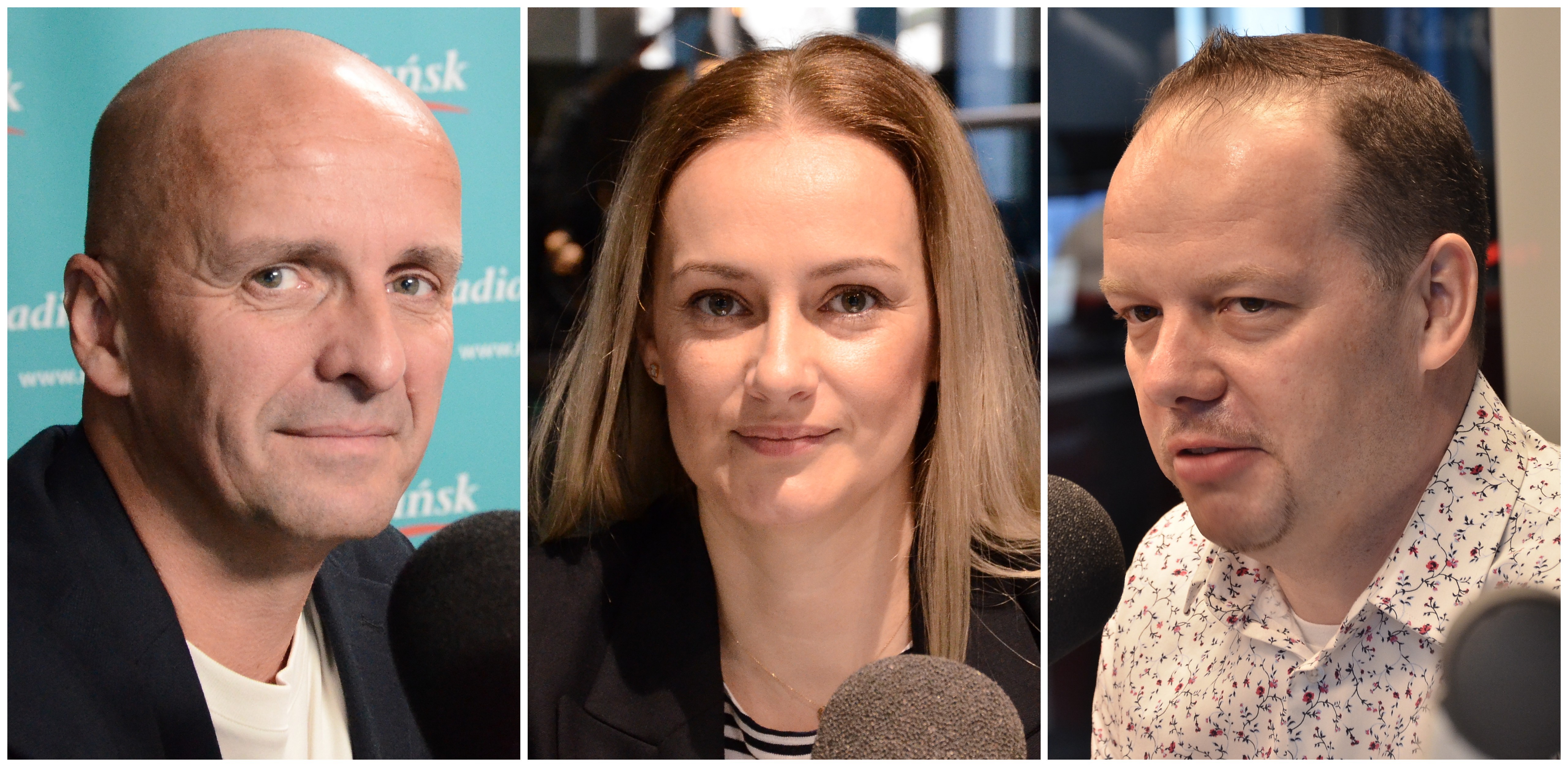 Piotr Ciechowicz, Joanna Ryngwelska i Szczepan Sakowicz (fot. Radio Gdańsk)