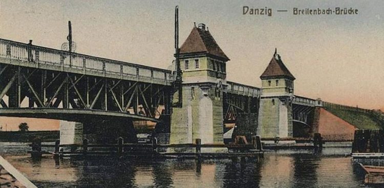 Most Siennicki, rok ok. 1915 (fot. Wikimedia Commons)