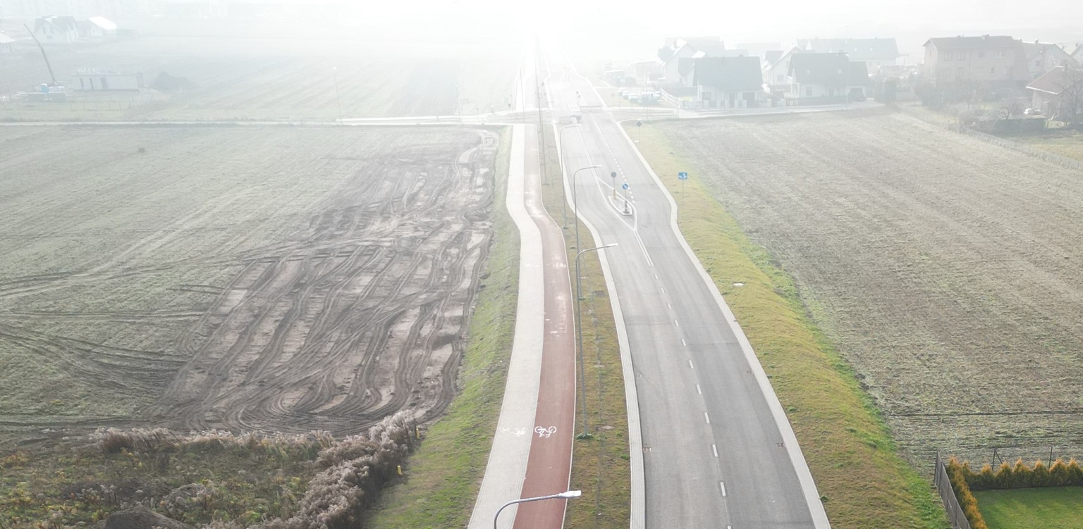 Zachodnie obejście Chojnic (fot. Zarząd Dróg Wojewódzkich w Gdańsku)