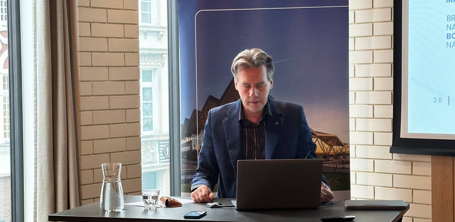 Tomasz Kloskowski, prezes Portu Lotniczego Gdańsk im. Lecha Wałęsy (fot. Radio Gdańsk/Oskar Bąk)