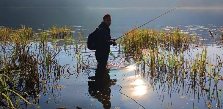 14-letni Maks o rybach wie bardzo wiele i dzieli się swoją wiedzą ze słuchaczami "Twórczych Dzieciaków" (Fot. arch. prywatne)