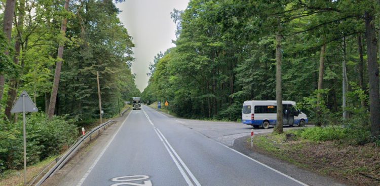 Zjazd w Babim Dole (fot. Google Street View)